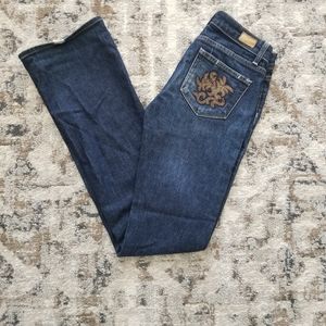 Paige Bootcut Jeans Benedict Canyon 27